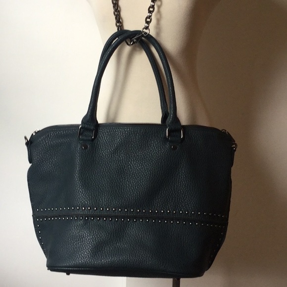 Neiman Marcus Tote with Studs - Picture 1 of 12